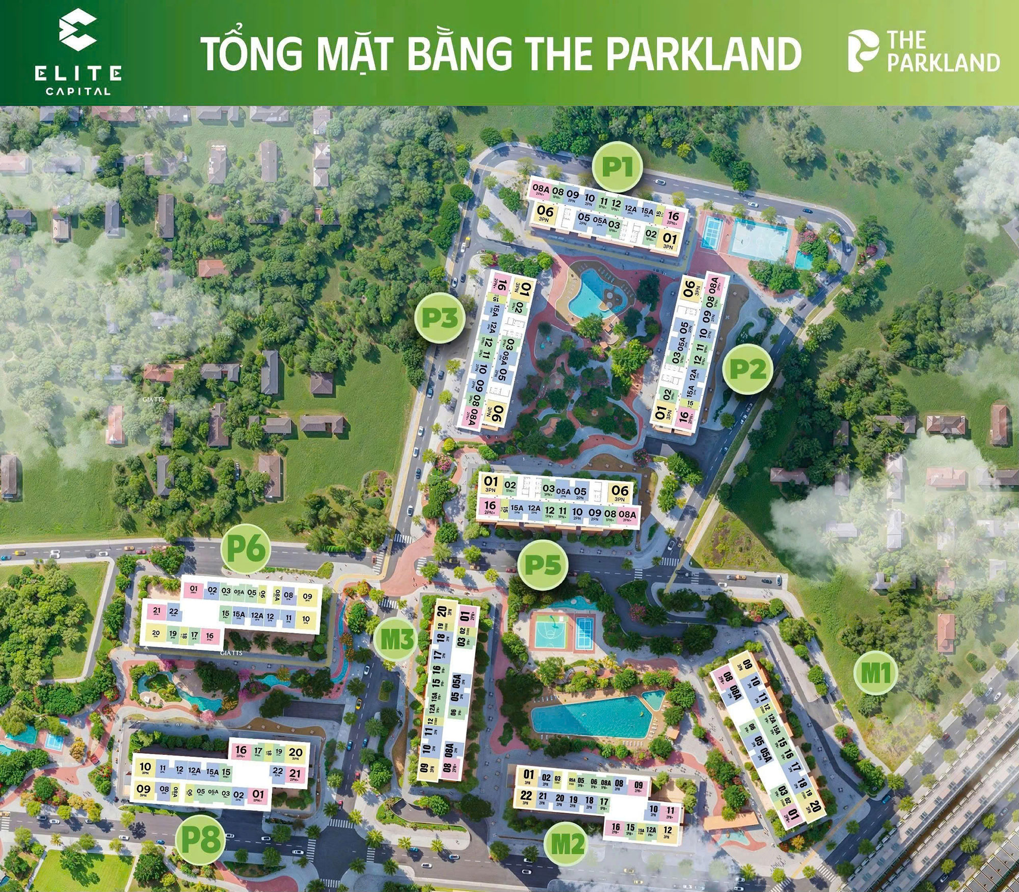 The Cityon The Parkland - từ khởi công Q4/2025 đến bàn giao Q2/2028